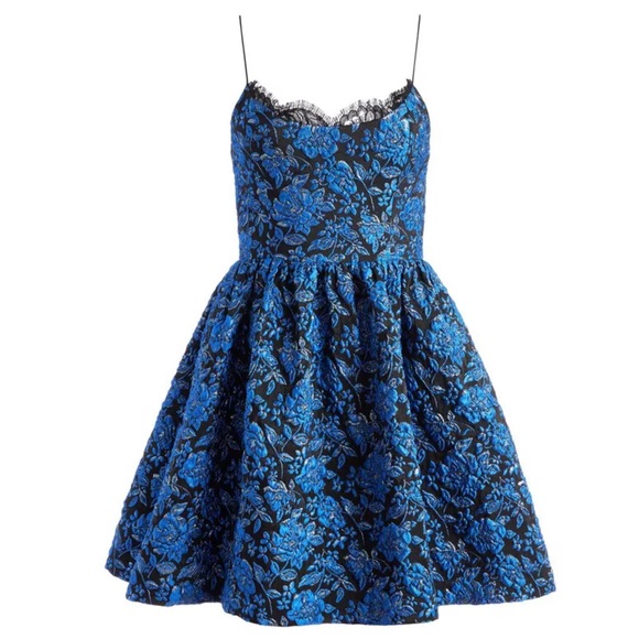 ALICE + OLIVIA Kendra Floral Mini Dress - Picture 2 of 15